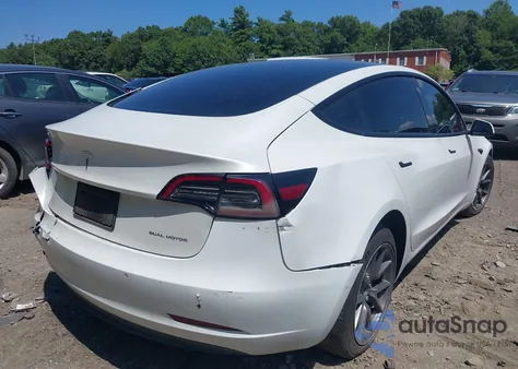 2022 Tesla Model 3 Long Range Dual Motor All-Wheel Drive из США, поврежденный, VIN 5YJ3E1EB8NF277387